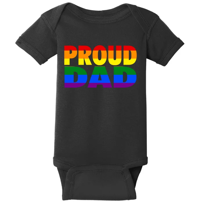 PROUD DAD Baby Bodysuit