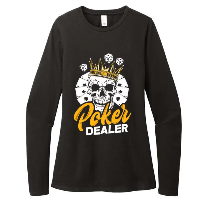 Poker Dealer Poker Player Funny Poker Premium Womens CVC Long Sleeve Shirt