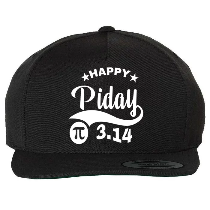 Pi Day Pirate Pi Symbol Graphic Art Math Lover Math Teacher Great Gift Wool Snapback Cap