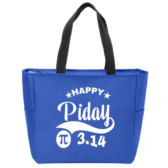 Pi Day Pirate Pi Symbol Graphic Art Math Lover Math Teacher Great Gift Zip Tote Bag