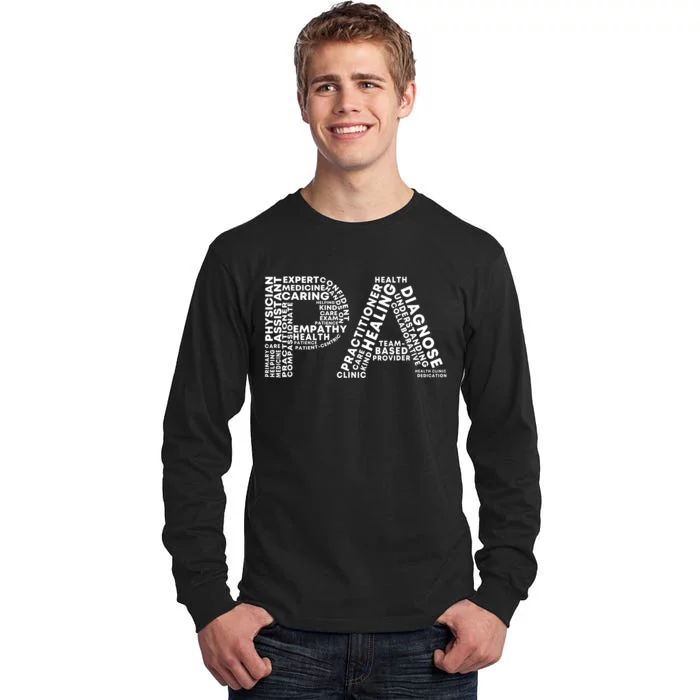 PA Design Physician Assistant Tall Long Sleeve T-Shirt