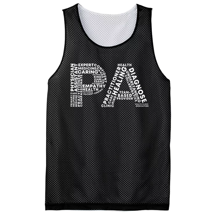 PA Design Physician Assistant Mesh Reversible Basketball Jersey Tank