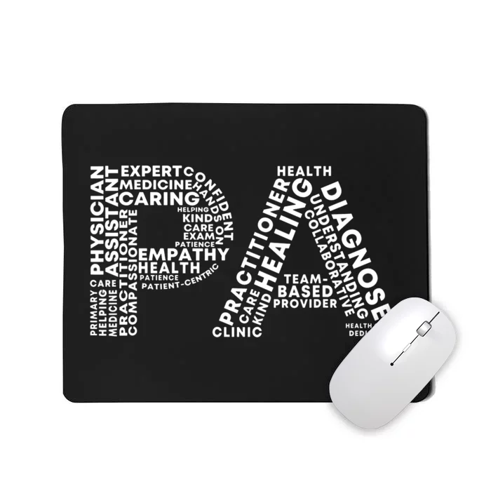 PA Design Physician Assistant Mousepad