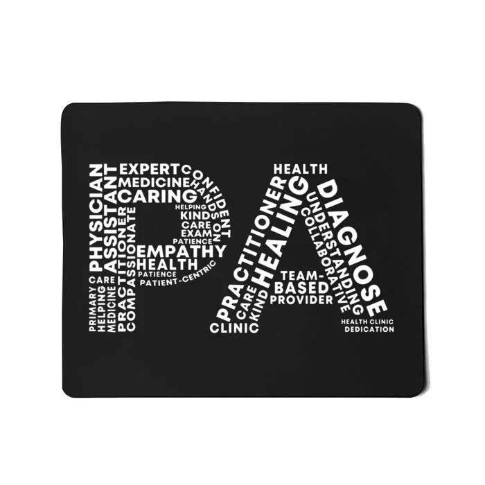 PA Design Physician Assistant Mousepad