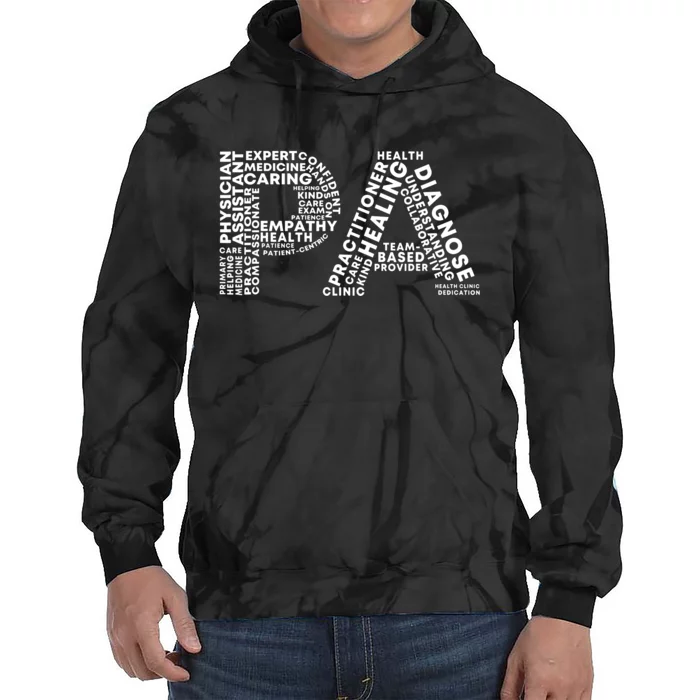 PA Design Physician Assistant Tie Dye Hoodie