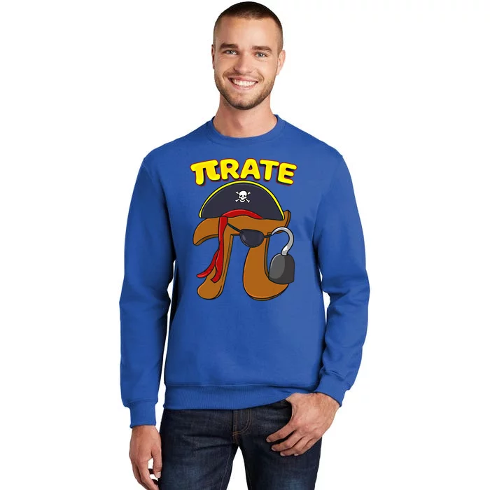 Pi Day Pirate Pi Symbol Graphic Art Math Lover Gift Sweatshirt