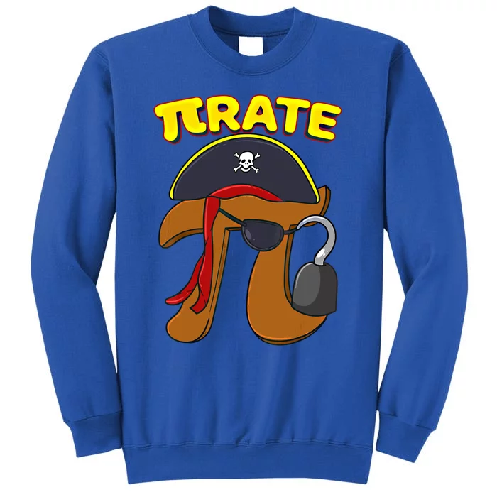 Pi Day Pirate Pi Symbol Graphic Art Math Lover Gift Sweatshirt