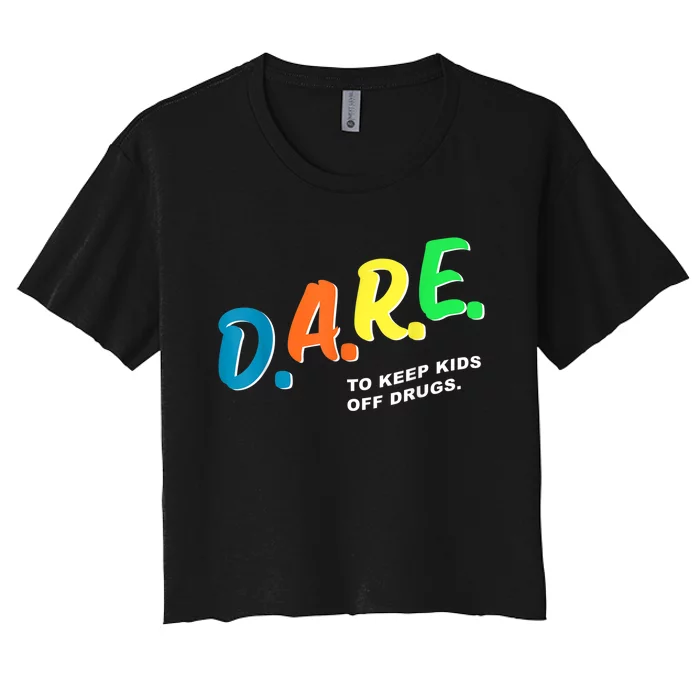 Program DAREs Women's Crop Top Tee