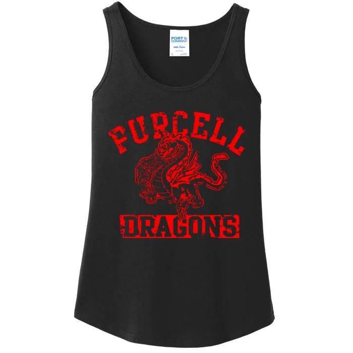 Purcell Dragons Ladies Essential Tank