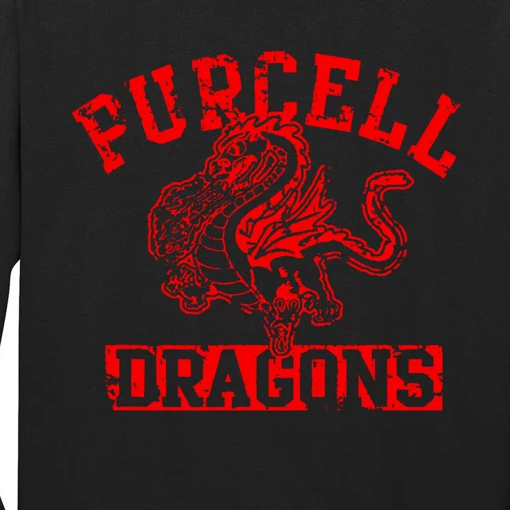 Purcell Dragons Tall Long Sleeve T-Shirt