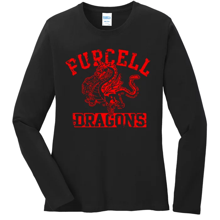 Purcell Dragons Ladies Long Sleeve Shirt