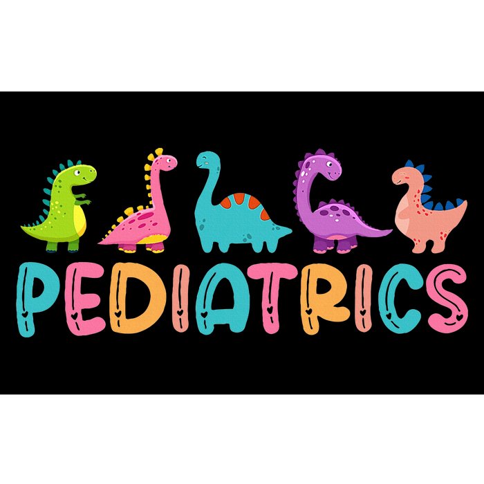 Pediatrics Dinosaurs Peds Nurse Crew Appreciation Pediatric Bumper Sticker