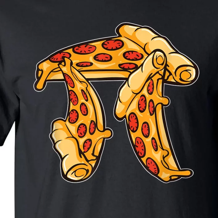 Pi Day Pizza Pi Funny Math Food Tall T-Shirt