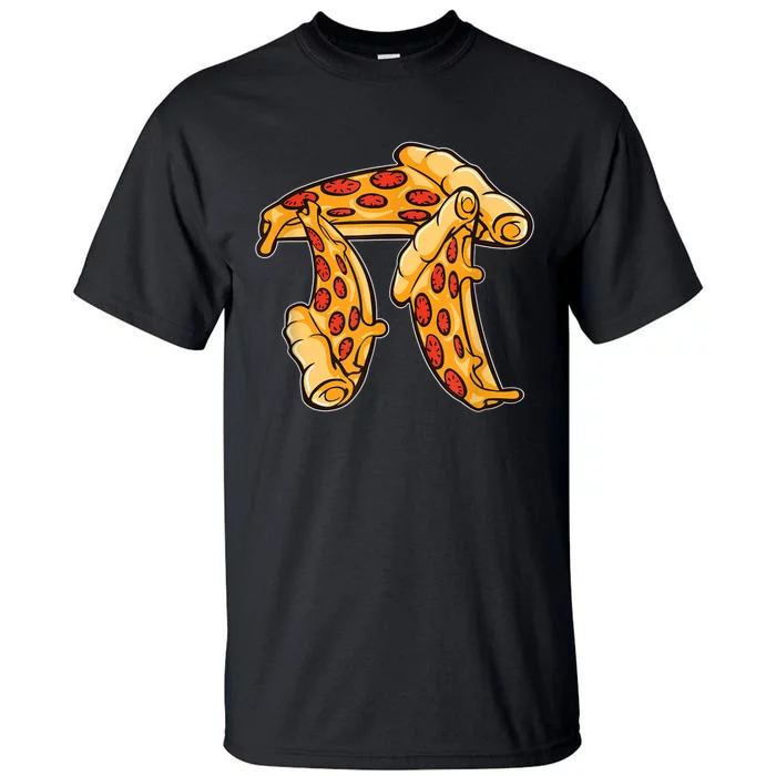 Pi Day Pizza Pi Funny Math Food Tall T-Shirt