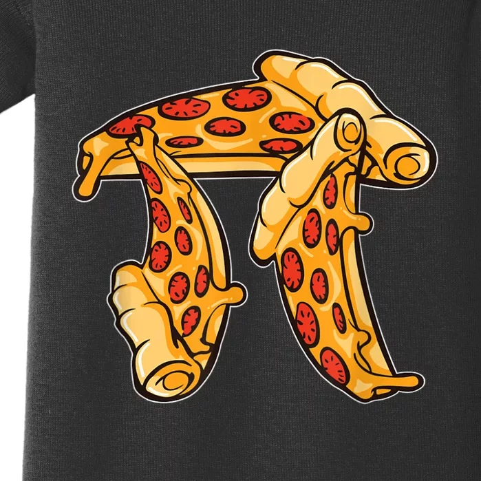 Pi Day Pizza Pi Funny Math Food Baby Bodysuit