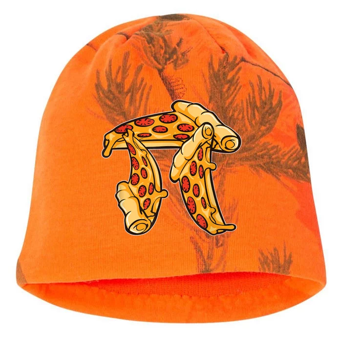 Pi Day Pizza Pi Funny Math Food Kati - Camo Knit Beanie