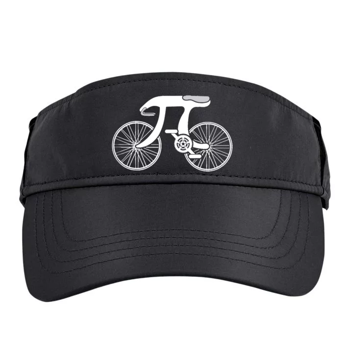 Pi Day Pi Cycle Bicycle Bike Math Symbol 3 14 Cyclist Pun Adult Drive Performance Visor