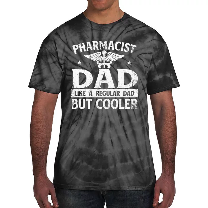 Pharmacist Dad Pharmacy Technician Medical Tie-Dye T-Shirt