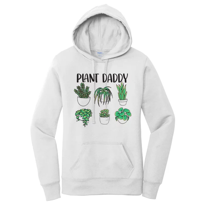 Plant Daddy Plant Lover Gardener Women's Pullover Hoodie