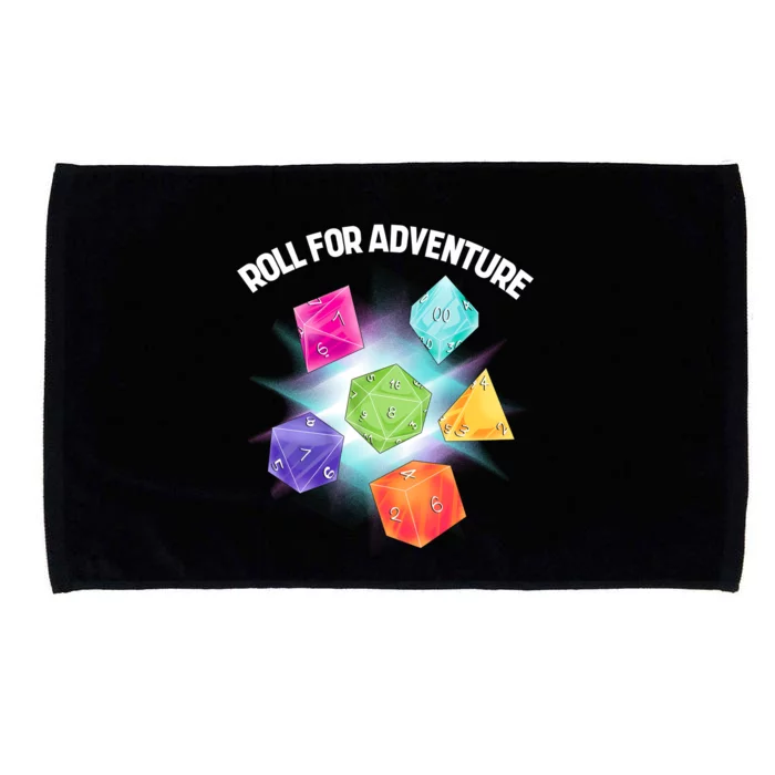 Polyhedral Dice Microfiber Hand Towel