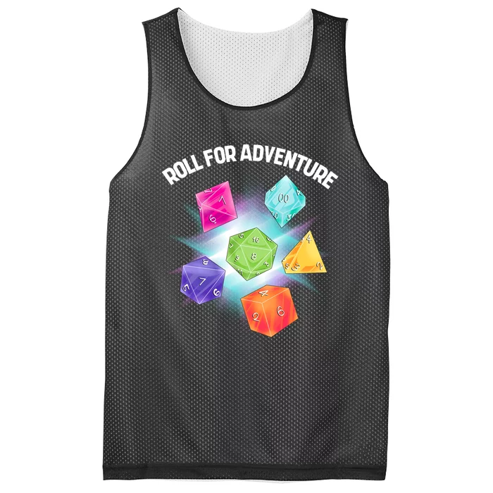 Polyhedral Dice Mesh Reversible Basketball Jersey Tank