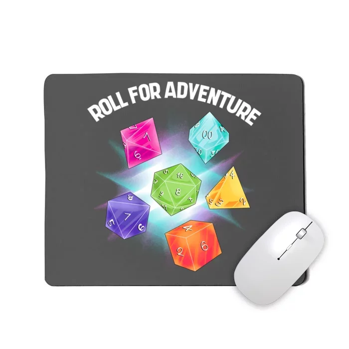 Polyhedral Dice Mousepad