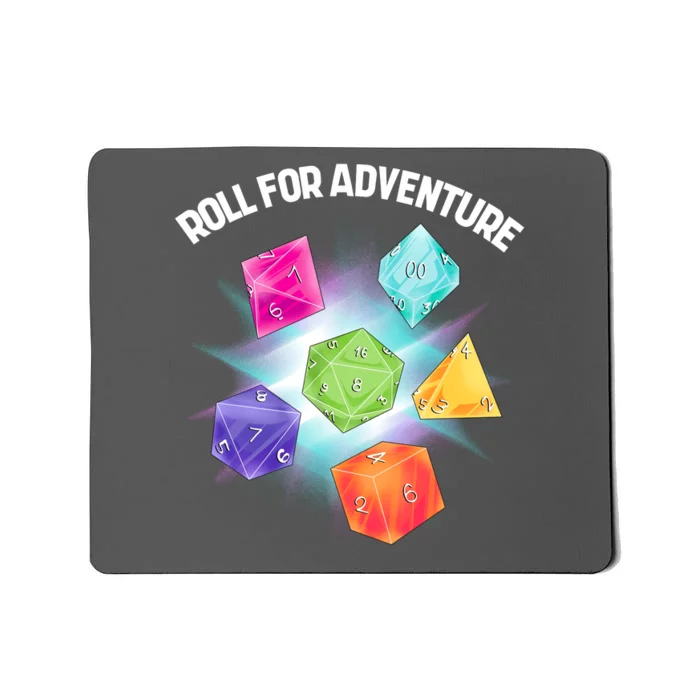 Polyhedral Dice Mousepad