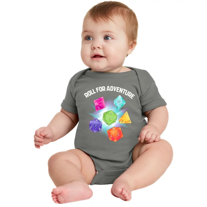 Polyhedral Dice Baby Bodysuit