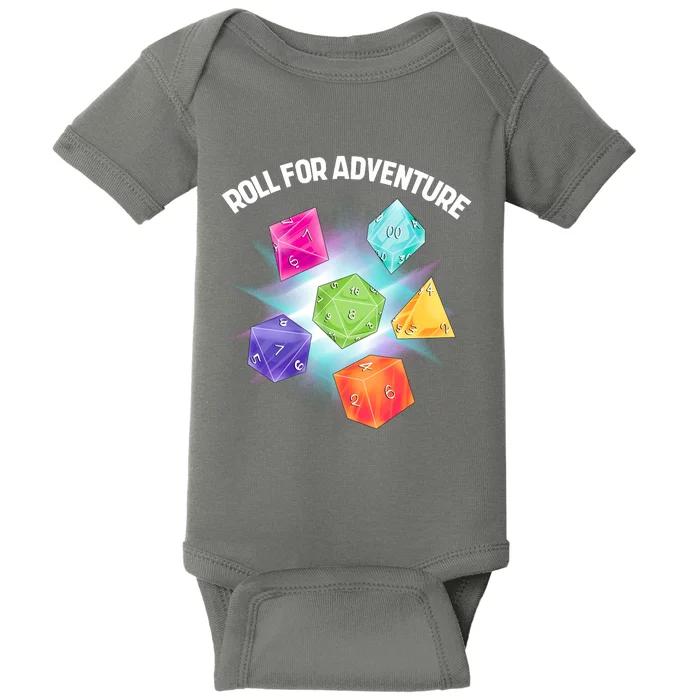 Polyhedral Dice Baby Bodysuit