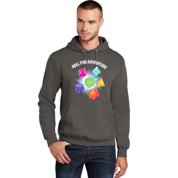 Polyhedral Dice Tall Hoodie