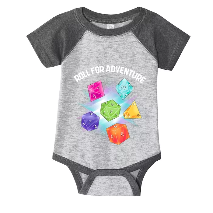 Polyhedral Dice Infant Baby Jersey Bodysuit