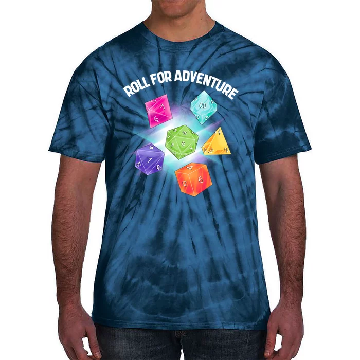 Polyhedral Dice Tie-Dye T-Shirt