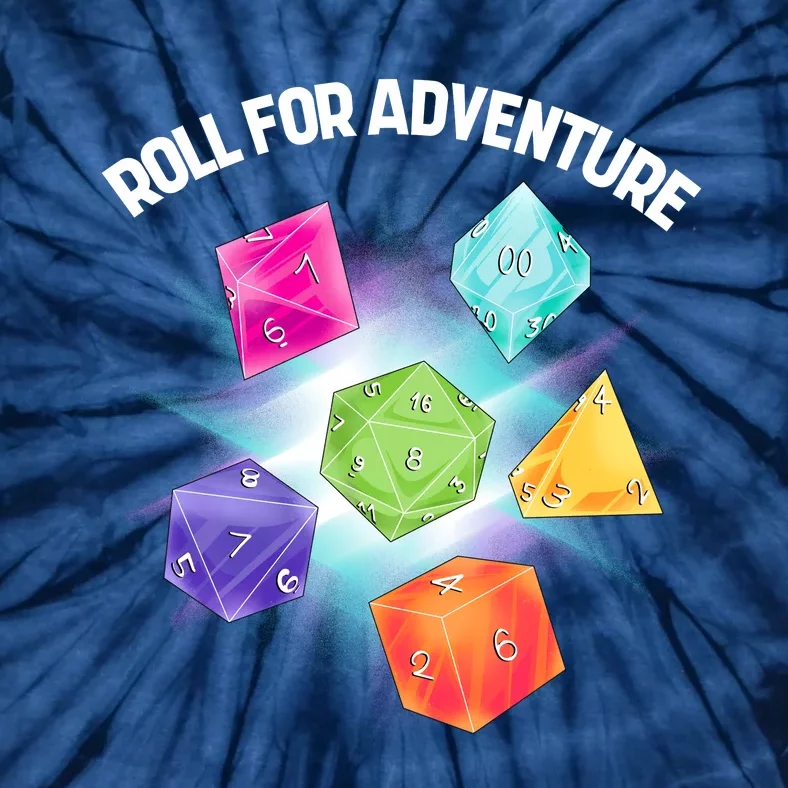 Polyhedral Dice Tie-Dye T-Shirt