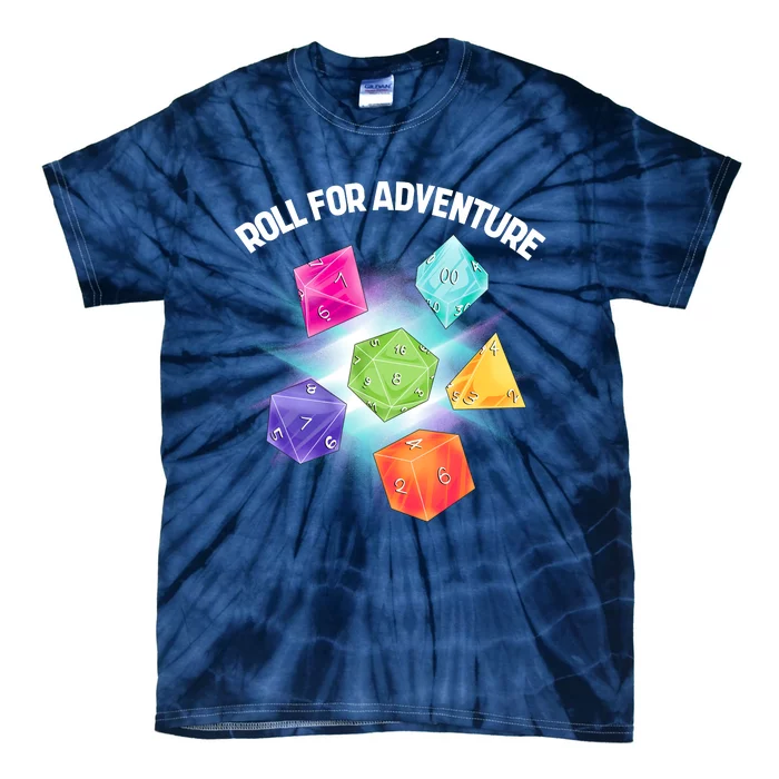 Polyhedral Dice Tie-Dye T-Shirt