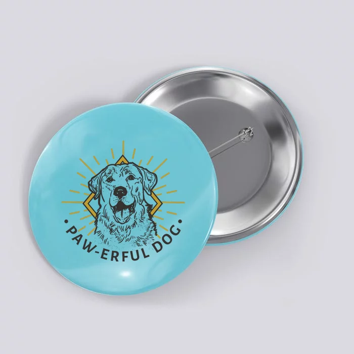 Pawerful Dog Button