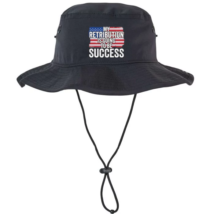 President Debate Quote My Retribution Is Going To Be Success Legacy Cool Fit Booney Bucket Hat