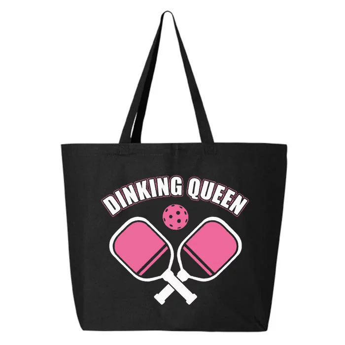 PicklebalI Dinking Queen Wo Pickleball Player 25L Jumbo Tote