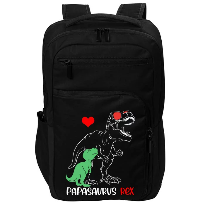 Papasaurus Daddy Rex Autism Awareness Proud Dad Cute Gift Impact Tech Backpack