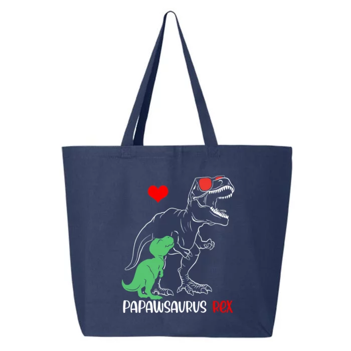 Papawsaurus Daddy Rex Autism Awareness Proud Dad Gift 25L Jumbo Tote