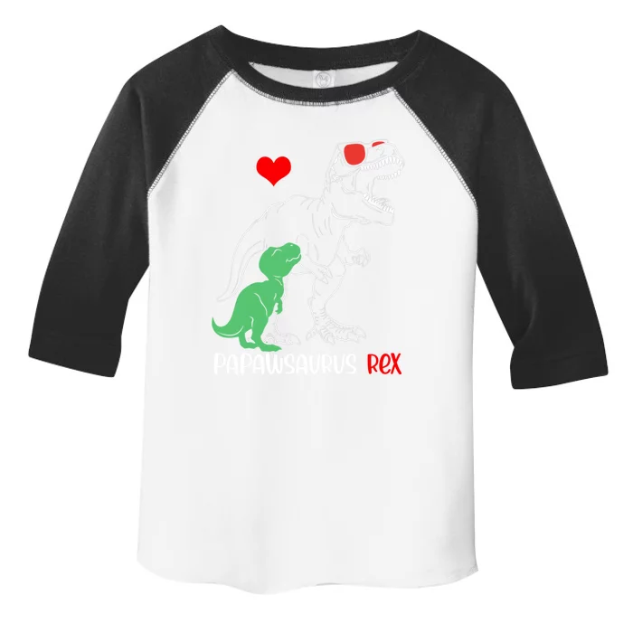 Papawsaurus Daddy Rex Autism Awareness Proud Dad Gift Toddler Fine Jersey T-Shirt