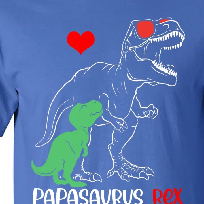 Papasaurus Daddy Rex Autism Awareness Proud Dad Gift Tall T-Shirt