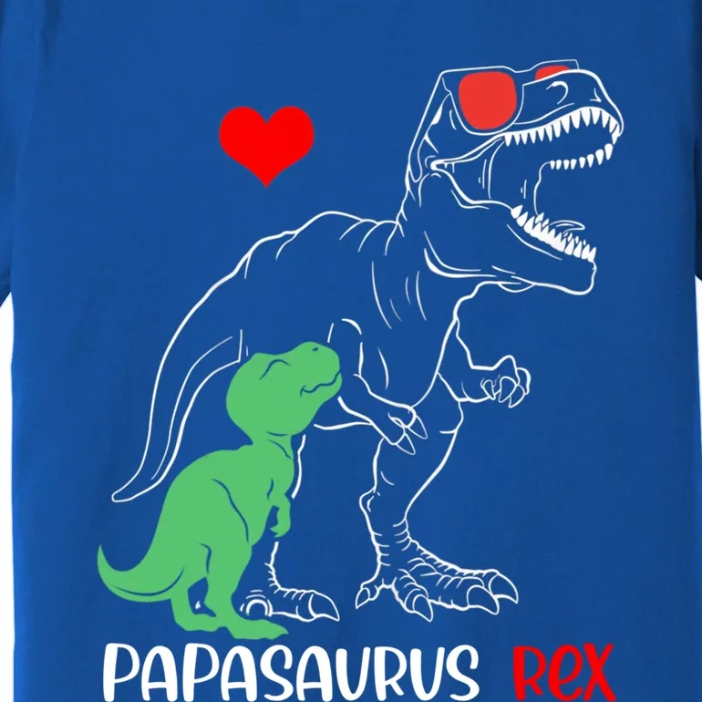 Papasaurus Daddy Rex Autism Awareness Proud Dad Gift Premium T-Shirt