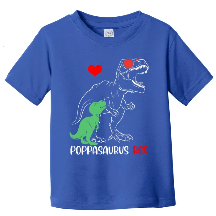 Poppasaurus Daddy Rex Autism Awareness Proud Dad Gift Toddler T-Shirt