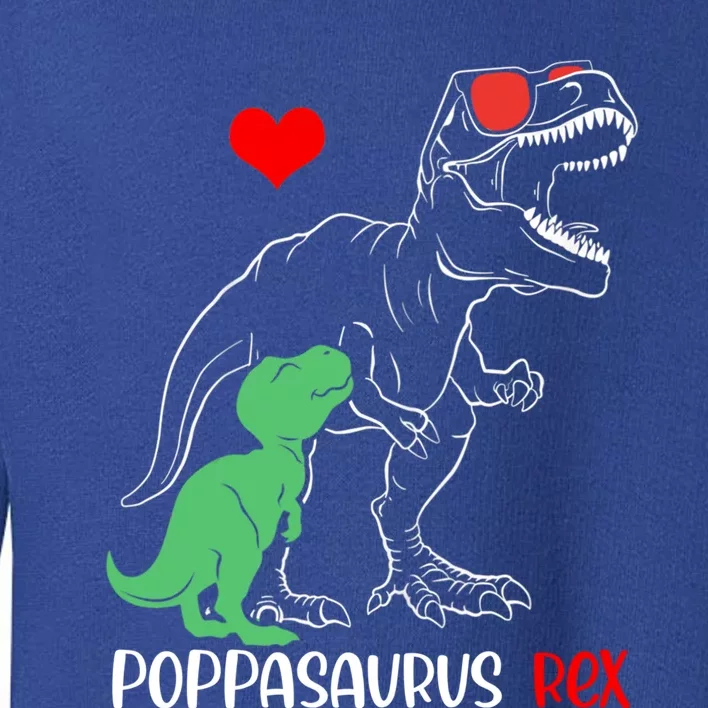 Poppasaurus Daddy Rex Autism Awareness Proud Dad Gift Toddler Sweatshirt