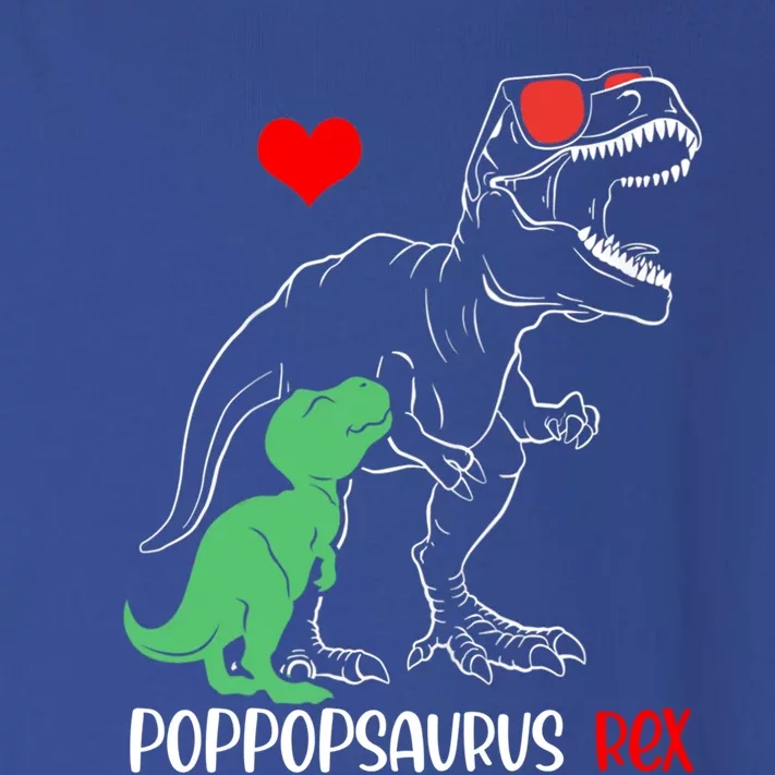 Poppopsaurus Daddy Rex Autism Awareness Proud Dad Funny Gift Toddler Long Sleeve Shirt