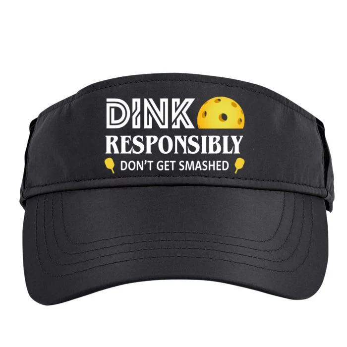 Pickleball Drink Responsibly Adult Drive Performance Visor