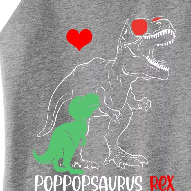 Poppopsaurus Daddy Rex Autism Awareness Proud Dad Gift Women’s Perfect Tri Rocker Tank