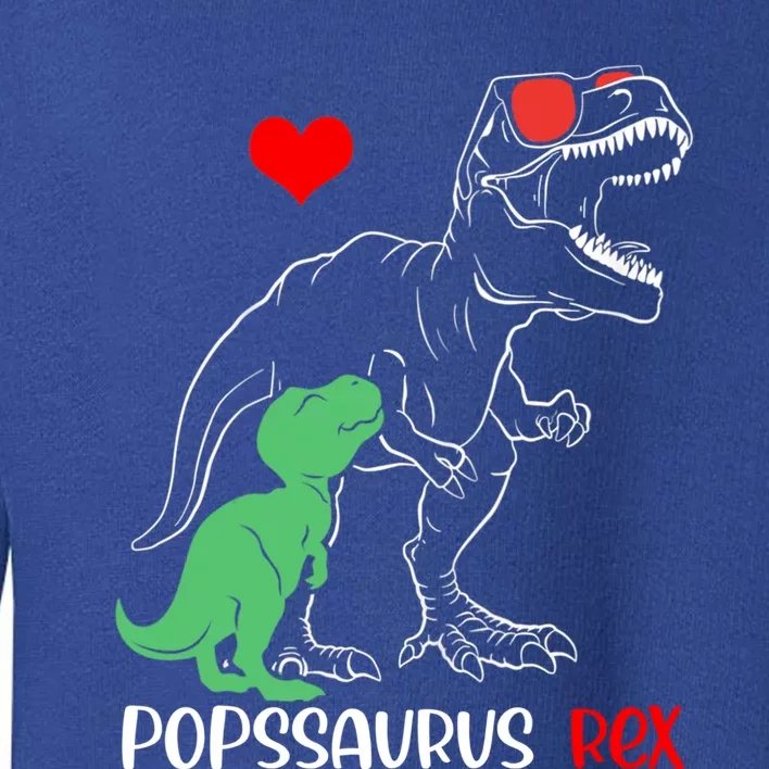 Popssaurus Daddy Rex Autism Awareness Proud Dad Gift Toddler Sweatshirt