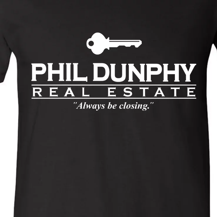 Phil Dunphy Real Estate V-Neck T-Shirt