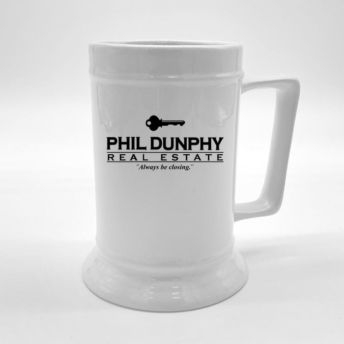 Phil Dunphy Real Estate Front & Back Beer Stein